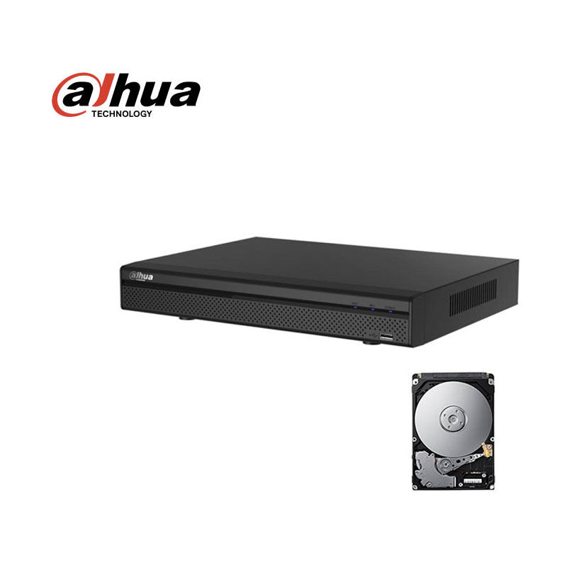 Dvr 16 channels ahd cvi tvi cvbs ip hybrid cloud 5 mpx XVR5116HS-X hd 500 gb - Dahua