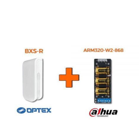 Dahua e Optex sensore esterno a barriera + trasmettitore comp. Dahua - ARM320-W2-868