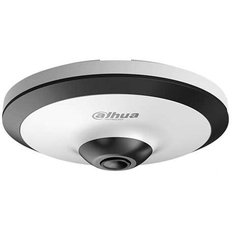 Dahua – HACEW2501 – Caméra dôme fisheye HDCVI 5MP – Alimentation 12V – Portée IR 10m – Luminosité minimale 0,005 Lux
