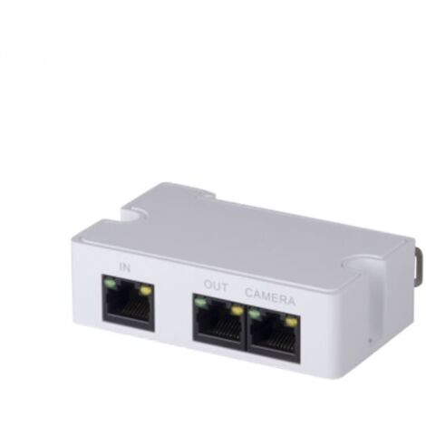 Dahua Iniettore con 1 porta non PoE e 2 porte PoE - PFT1300