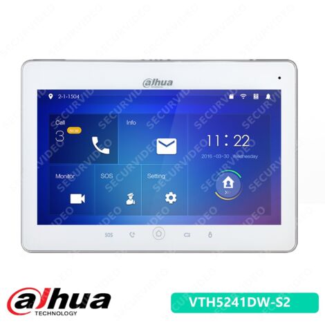 Dahua Intercom Wi-Fi Indoor 10 Monitor VTH5241DW-S2