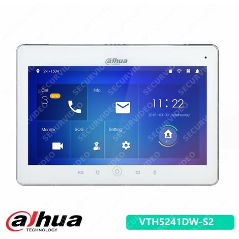 Dahua Intercom Wi-Fi Indoor 10 Monitor VTH5241DW-S2