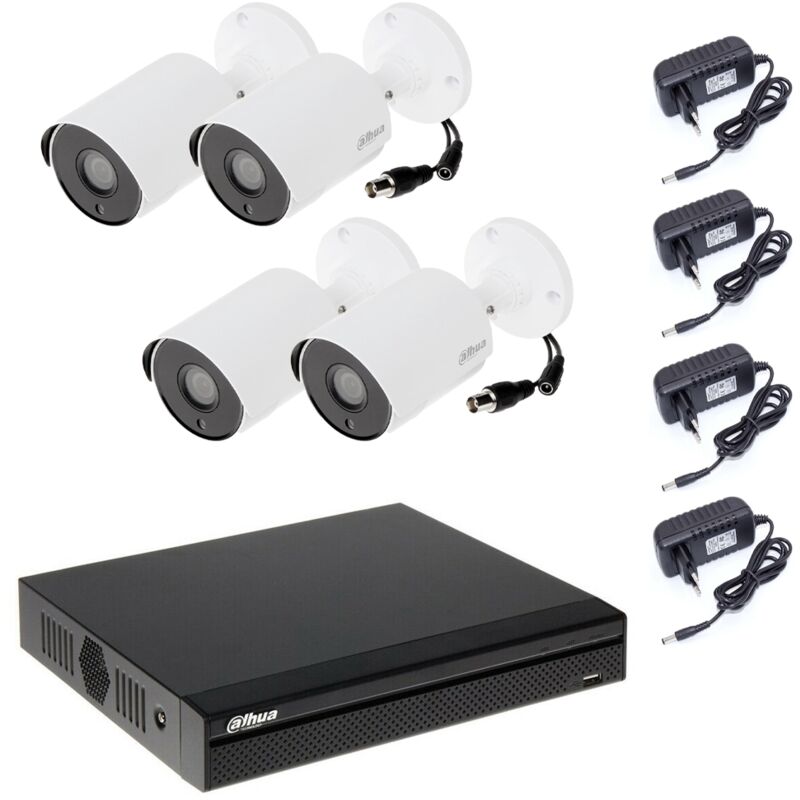 Dahua - video surveillance kit 5 mpx 4 cameras P2P cloud