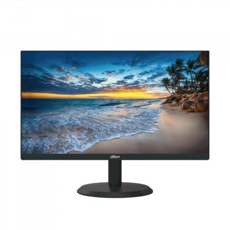 Dahua Monitor LED Dahua FHD 22', Entrate VGA + HDMI, VESA 75x75 - Dahua