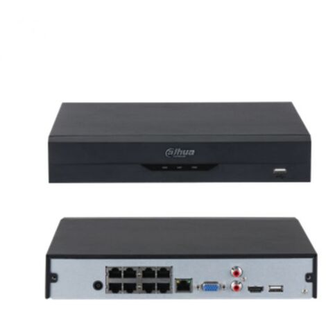 Dahua NVR 16 Canali 8 POE WizSense - NVR4116HS-8P-EI