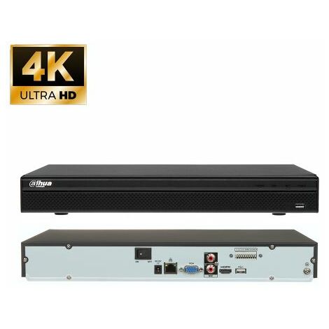 Dahua NVR 16 Canali 8MP Ultra-HD - NVR4216-4KS3 (4K) S