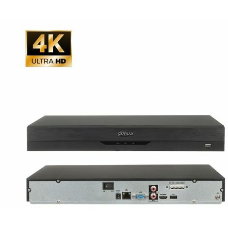 Dahua NVR 16 Canali 8MP Ultra-HD Wizsense - NVR4216-EI (4K) S