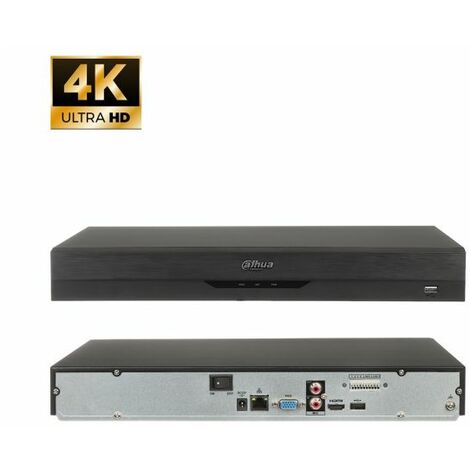 Dahua NVR 8 Canali 32MP 384Mbps Wisense - NVR5208-EI(4K)