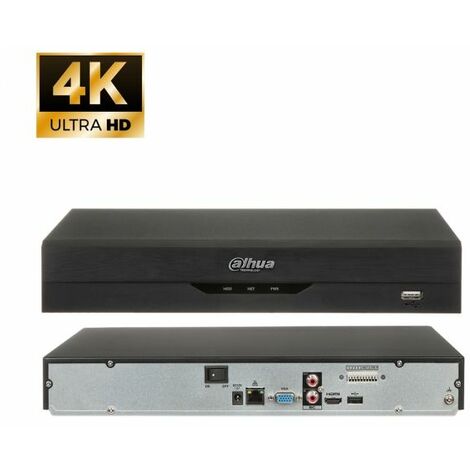 Dahua NVR IP 8 canali 16MP 256Mbps Wizsense - NVR4208-EI(4K) S