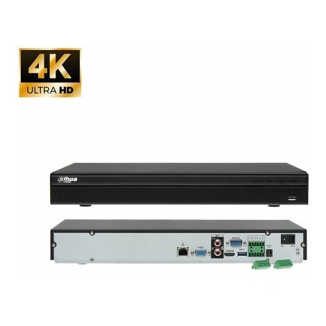 Dahua NVR IP 8 Canali Ultra HD fino a 12MP Serie pro - NVR5208-4KS2 V2(4K)