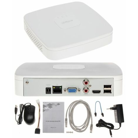 Dahua NVR IP ULTRA-HD 4 Canali 8MP - NVR2104-I2 (4K) S