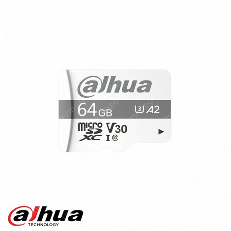 Dahua P100 MicroSD Memory Card 64Gb 100MB/s Videosorveglianza TF-P100/64G