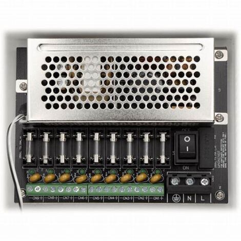 DAHUA PFM341-9CH DC12V5A Boîtier d'alimentation distribué CCTV 9 canaux