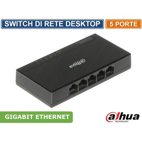Dahua PFS3005-5GT-L switch di rete 5 Porte LAN 10/100/1000Mbps