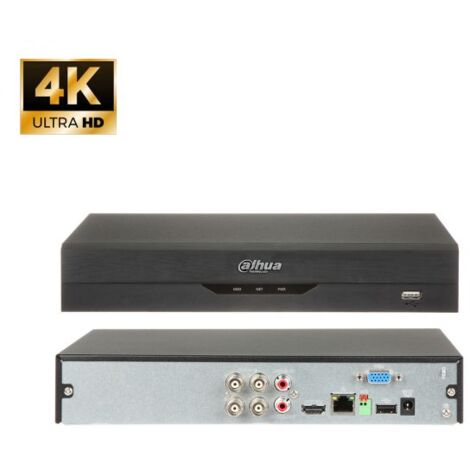 Dahua registratore 4 canali + 4 IP - XVR5104HS-4KL-I3 (4K) S