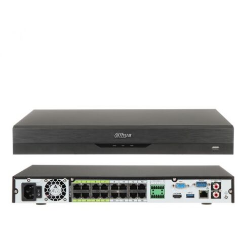 Dahua registrazione IP 32 canali 16 PoE WizSense - NVR5232-16P-EI (4K)S
