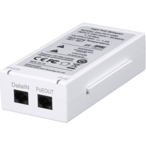 Dahua Technology PFT1200 adaptador e inyector de PoE Gigabit Ethernet