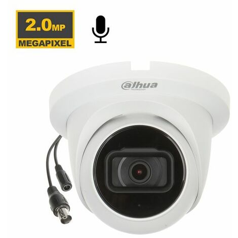 Dahua telecamera 2 MP IR 60mt Microfono - CVI-HAC-HDW1200TMQ-A (2.8mm) S