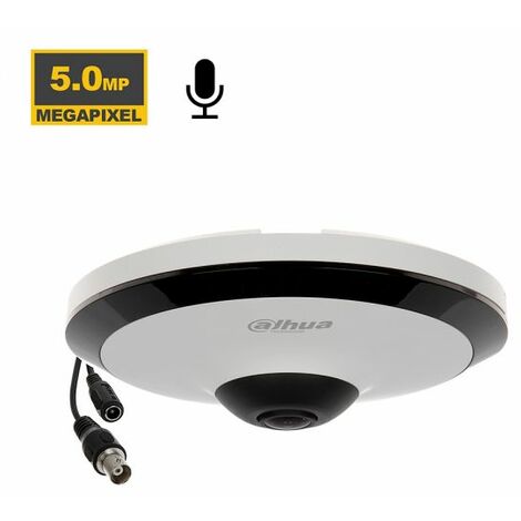 Dahua telecamera 5MP Microfono IR10m - HAC-EW2501(1.4mm)