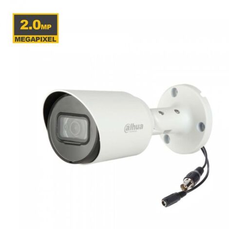 Dahua Telecamera bullet HDCVI 2Mp, ottica fissa 3.6mm, IR 30m - HAC-HFW1200T-S5