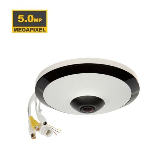 Dahua Telecamera Dome 180° IP 5Mp IR 10M - IPC-EW5541-AS (1.4mm) S