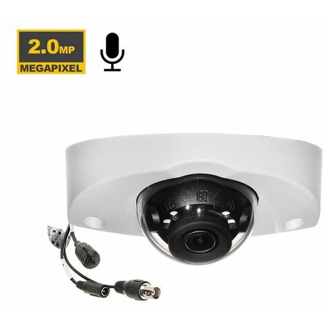 Dahua telecamera dome 2MP IR 20M - HAC-HDBW2241F-A (2.8mm)