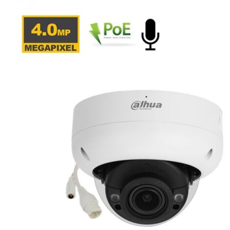 Dahua Telecamera dome IP 4Mp motorizzata 2.713.5mm IR 40m - IPC-HDBW3441R-ZS-S2 T