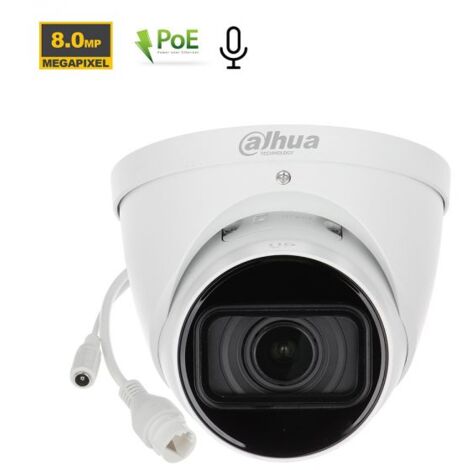 Dahua telecamera Dome IP 8Mp 4K Motorzoom -  IPC-HDW5842T-ZE-S3 (2.7-12 mm) S