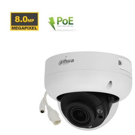 Dahua Telecamera dome IP 8Mp motorizzata 2.713.5mm IR 40m - IPC-HDBW3841R-ZS-S2 T