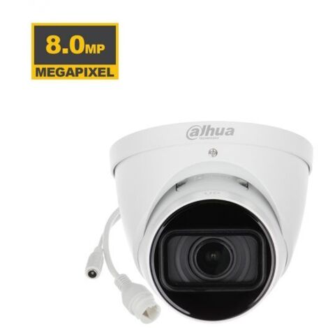 Dahua Telecamera Dome IP 8Mp WizSense IR 40M - IPC-HDW2841T-ZS (2.7-13.5mm) S