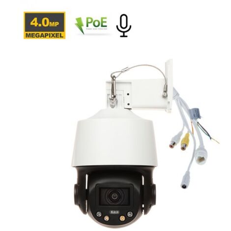 Dahua telecamera IP 4Mp Speed dome TiOC WizSense - IPC-SD3E405DB-GNY-A-PV1 (2.7-13.5 mm) S