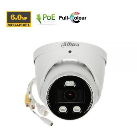 Dahua telecamera IP 6Mp TiOC Full-Color - IPC-HDW3649H-AS-PV-PRO (2.8mm)
