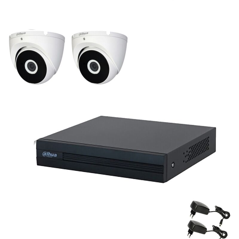 Dahua - video surveillance kit 2 cameras 2 mpx dvr 4 canaux
