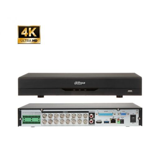 Dahua XVR 16 canali AI WizSense 1HDD - XVR5116HE-4KL-I3 (4K)