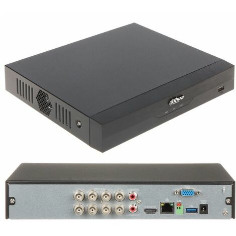 Dahua XVR 8 Canali Ultra HD 8MP Audio - XVR5108HS-4KL-I3 (4K) S
