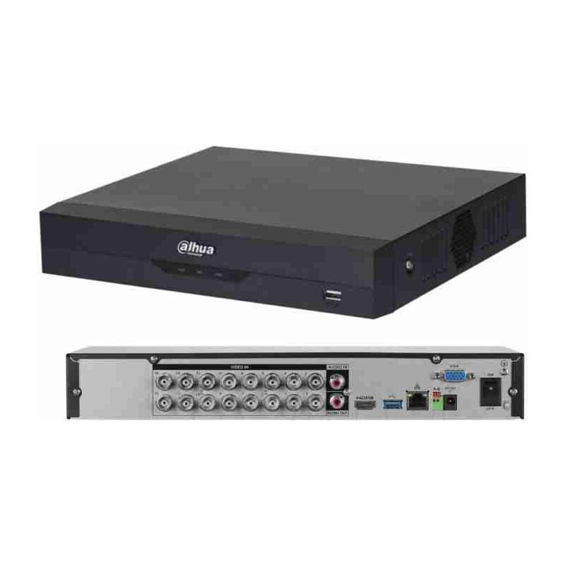 Dahua - XVR5116H-4KL-I3 - xvr ai 16 canaux analogiques / 16+16 canaux ip 8MP 1 disque dur