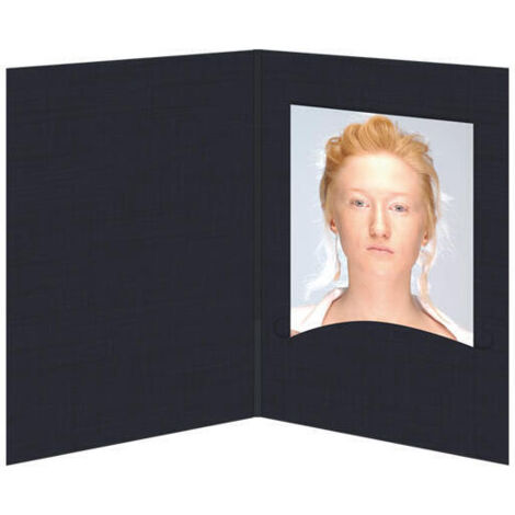 Daiber Profi-Line - Carpeta para Retratos (13 x 18 cm), Color Negro