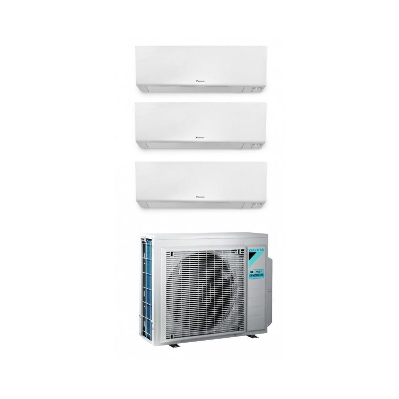 

Daikin aire acondicionado Trialsplit pared 9000 + 12000 + 12000 btu gas R32 | Blanco - Standard