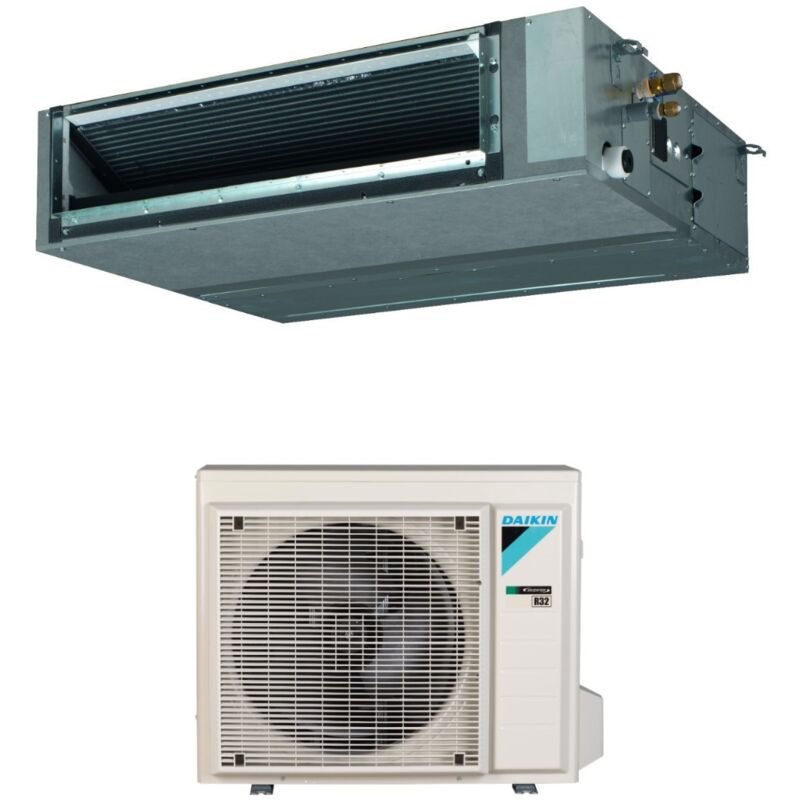 Bluevolution Air Conditioner Ducted Air Conditioner Medium Head 18000 btu FBA50A Single Phase R-32 Wi-Fi Optional with Remote Control - Italian