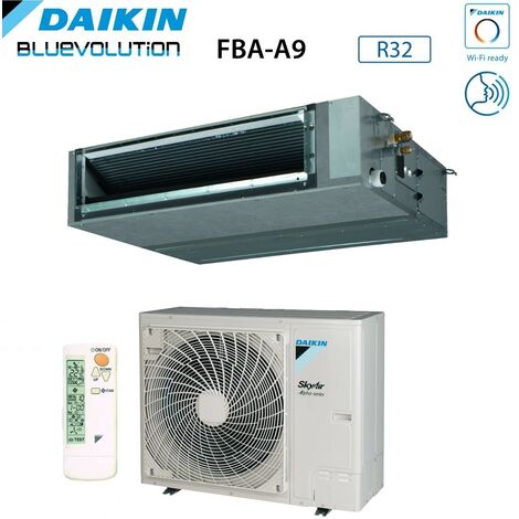 daikin bluevolution air conditioner ducted air conditioner medium head 24000 btu fba71a + rzag71nv1 single phase r-32 wi-fi optional with wire control infrared control brc4c65