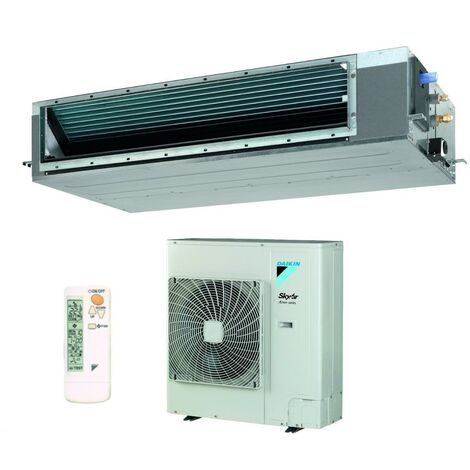 daikin bluevolution air conditioner ducted ducted air conditioner medium head 42000 btu fba125a + azas125mv1 single phase r-32 wi-fi optional infrared control brc4c65,single phase