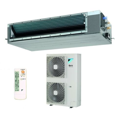 daikin bluevolution climatiseur ducted medium head 36000 btu fba100a + rzag100ny1 triphasé r-32 wi-fi en option avec commande par fil commande infrarouge brc4c65