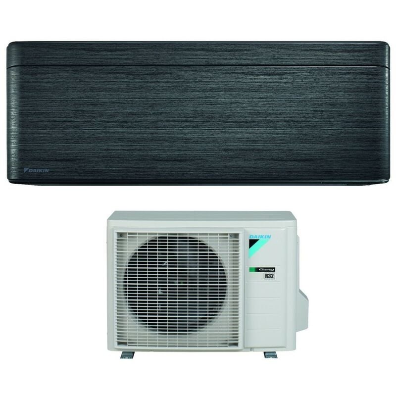 Bluevolution rèversible Air Conditioner Series stylish real blackwood 12000 Btu FTXA35BT R-32 Wi-Fi Integrated class a+++ Colour Wood Black - Italian