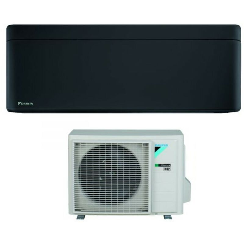 Bluevolution rèversible Air Conditioner Series stylish total black 12000 Btu FTXA35BB R-32 Wi-Fi Integrated Class a+++ Colour Black - Italian