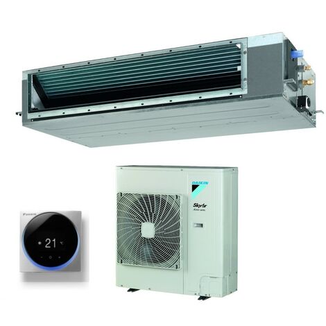 Daikin – Climatiseur gainable 42000 Btu – Puissance frigorifique 12,1 kW – R-32 – Wi-Fi intégré – Fonctionnement silencieux 29 dBA