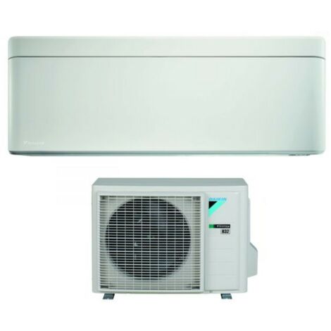 Daikin – Climatiseur réversible 15000 Btu FTXA42AW – Wi-Fi intégré – R-32 – Classe A++ – Design compact 18,9 cm – Silencieux 21 dB(A)