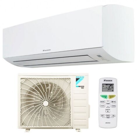 Daikin – Climatiseur réversible Inverter 9000 BTU – Classe A++ en refroidissement – Fonctionnement silencieux 55 dBA – Compatible Wi-Fi