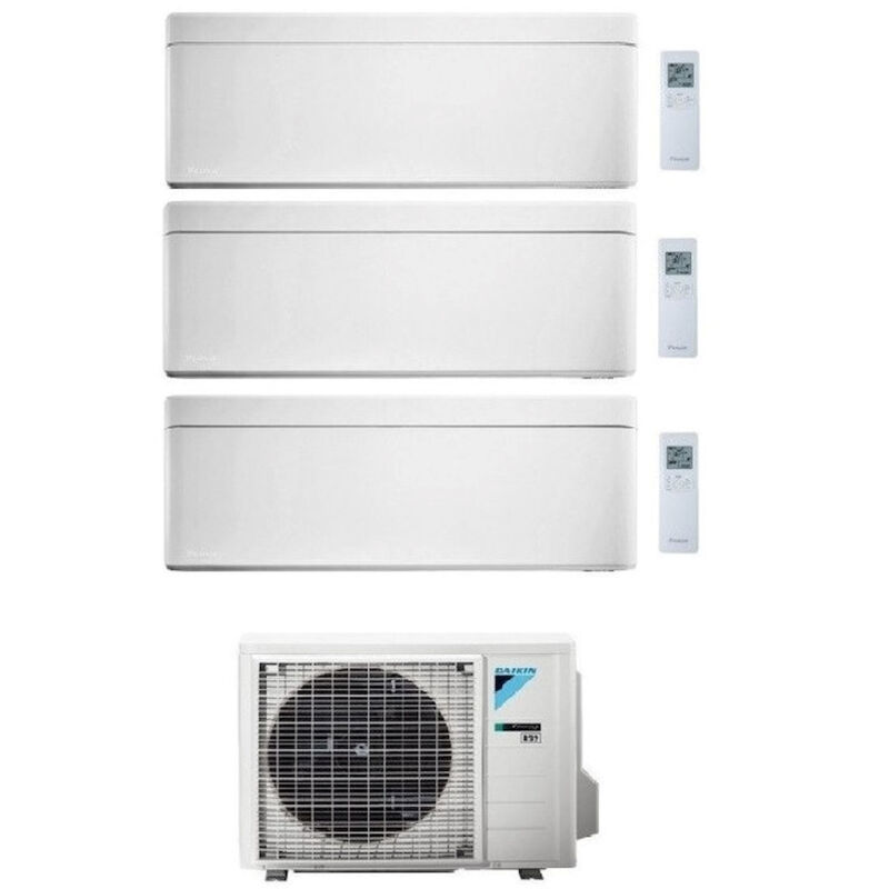 Daikin - Condizionatore trialsplit serie Stylish 9000+9000+9000 Btu codice prod: FTXA25CW (3) 3MXM52A9