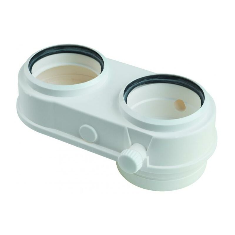 Daikin - Attacco fumi sdoppiato dn 80/80 per caldaia a condensazione d2c drdecop8080ba