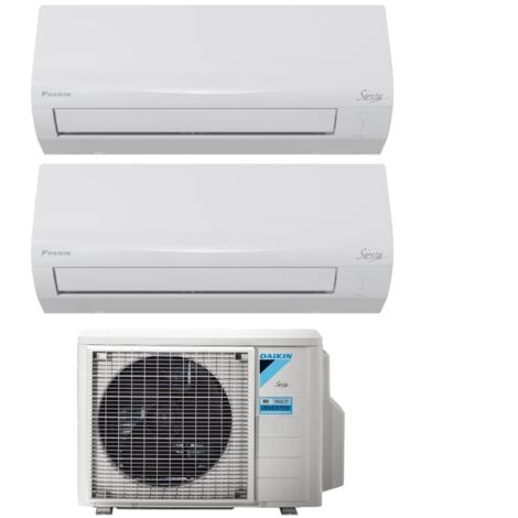 Daikin Dual Split rèversible Climatiseur SIESTA série 9+12 avec 2AMXF40A R-32 Wi-Fi en option 9000+12000